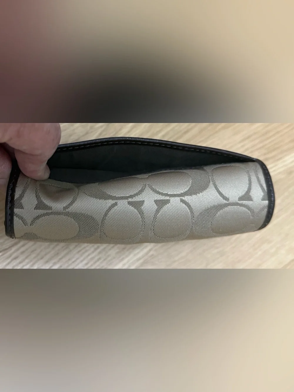 NWOT - Coach Ashley/Soho Pleated Signature Small Flap Wallet